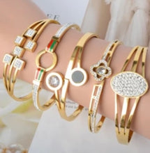 Cargar imagen en el visor de la galería, Zirconia Bangles