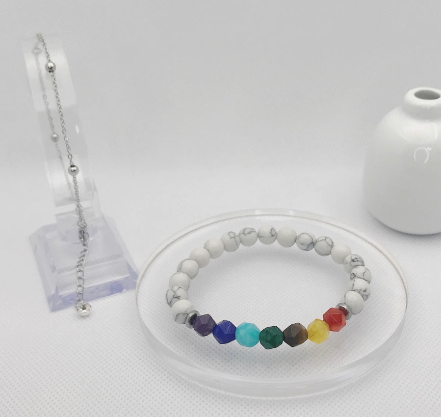 Volcanic Stone Beads Bracelet