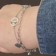 Cargar imagen en el visor de la galería, Layered Tree of Life Bracelet

