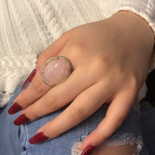 Cargar imagen en el visor de la galería, Rose Quartz Ring
