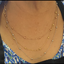 Cargar imagen en el visor de la galería, Three Color Layered Necklace
