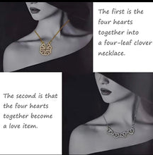 Cargar imagen en el visor de la galería, Leaf Clover Necklaces
