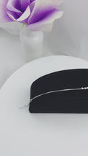 Cargar y reproducir el video en el visor de la galería, Sterling Silver Small Beads Bracelet
