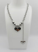 Cargar imagen en el visor de la galería, Double Heart Pendant Necklace
