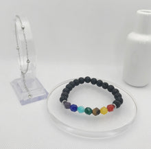 Cargar imagen en el visor de la galería, Volcanic Stone Beads Bracelet
