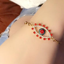 Cargar imagen en el visor de la galería, Big Eye Gemstone Bracelet
