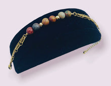 Cargar imagen en el visor de la galería, Wood Beads Double Chain Bracelet
